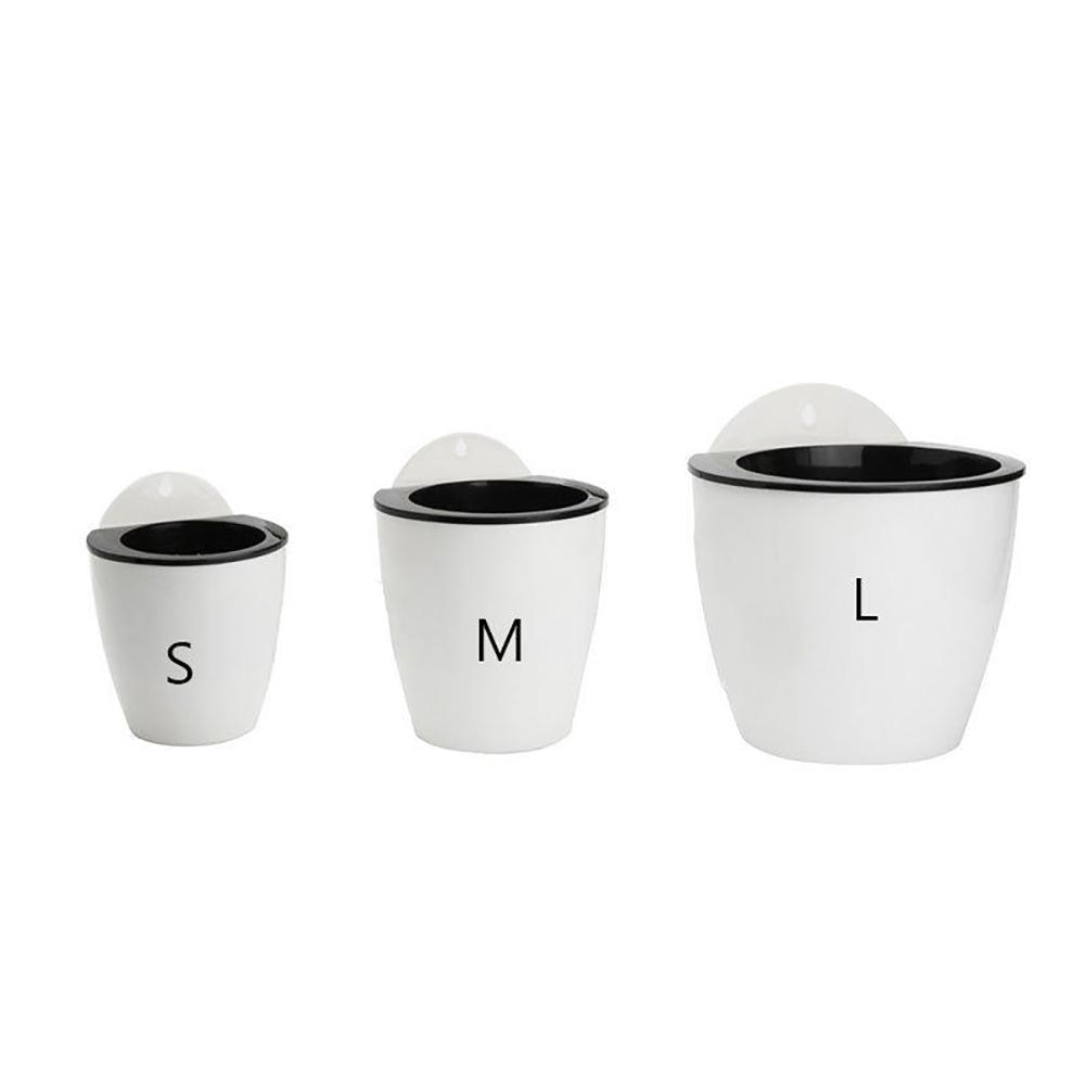 self watering plastic wall planter Self-Watering Hanging Planters – HORTITOITY